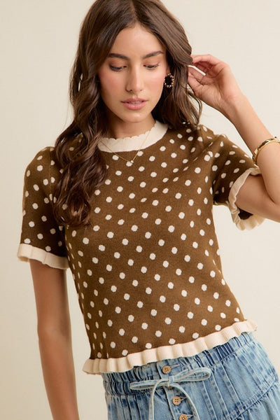 Cocoa Confetti Knit