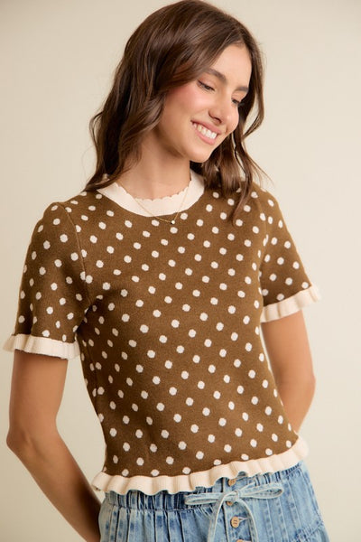 Cocoa Confetti Knit