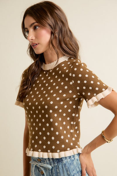 Cocoa Confetti Knit