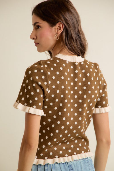 Cocoa Confetti Knit