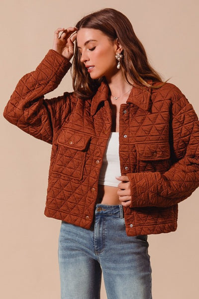 Rusty Quilted Jacket