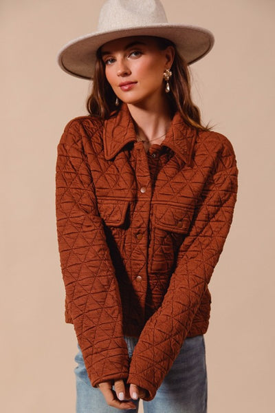 Rusty Quilted Jacket