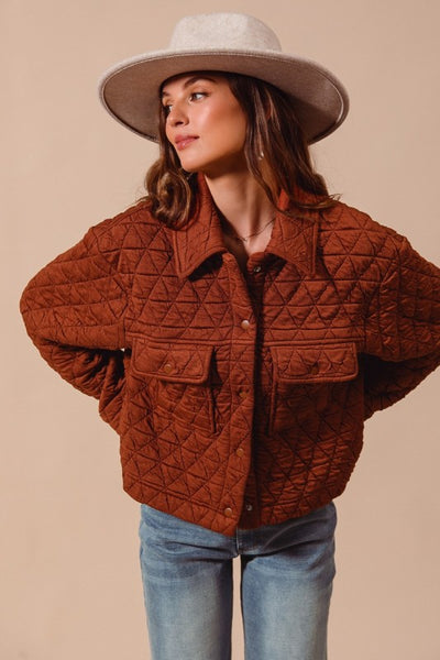 Rusty Quilted Jacket