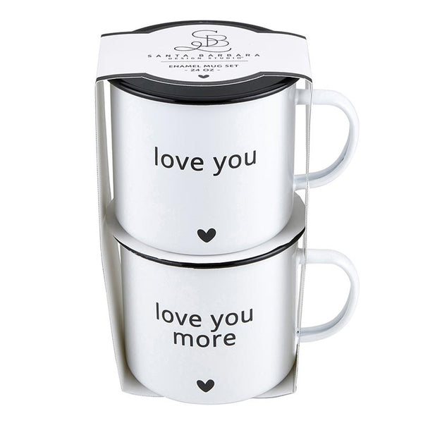 Enamel Mug Set-Love You More