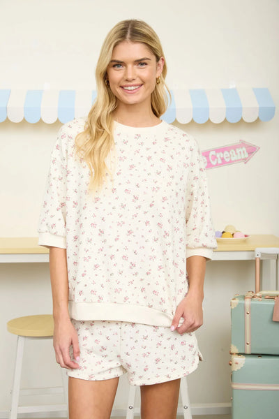 Posy S/Sleeve Sweatshirt