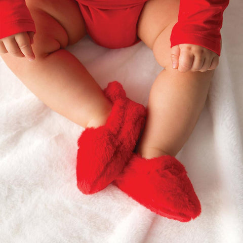 Plush Baby Slippers