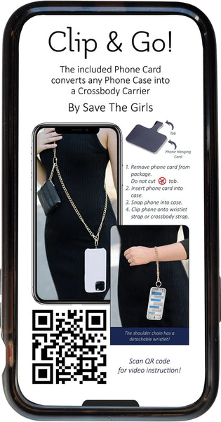 Save The Girls Clip & Go Chain