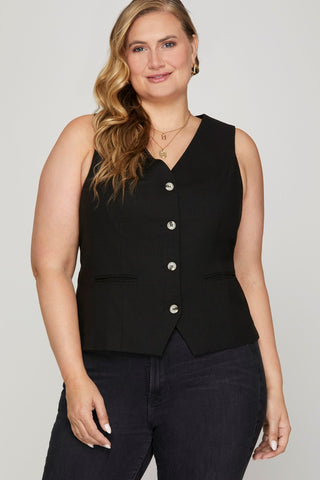 Heather Vest+