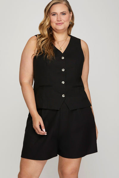 Heather Vest+