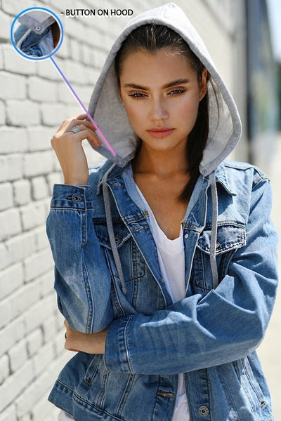 Detachable Hoodie Jacket
