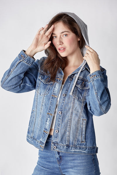Detachable Hoodie Jacket
