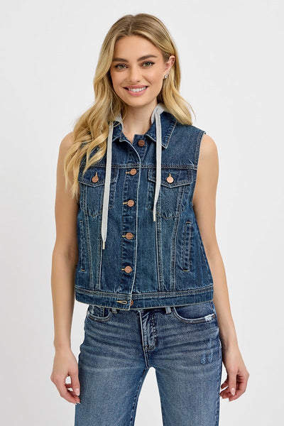 Detachable Hoodie Vest+
