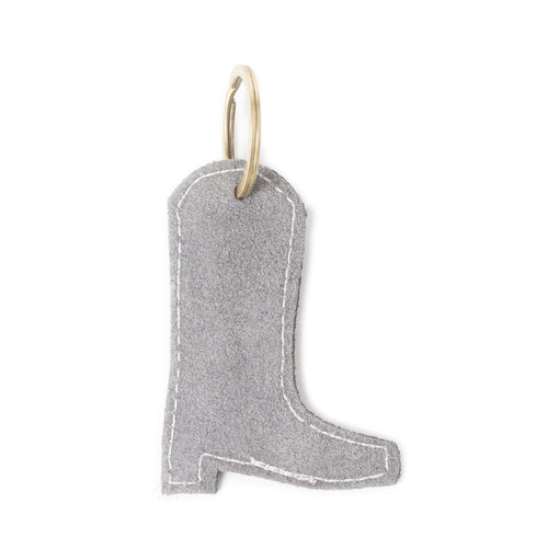 Western Whimsy Leather Key Fob