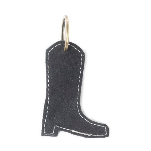 Western Whimsy Leather Key Fob