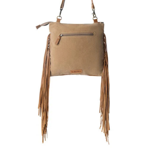 Tumbleweed Trail Fringed Hand-tooled Bag