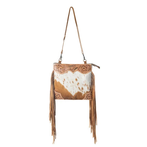 Tumbleweed Trail Fringed Hand-tooled Bag