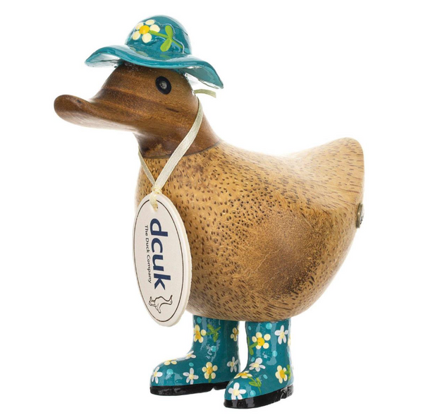 Floral Boot Hat Ducky