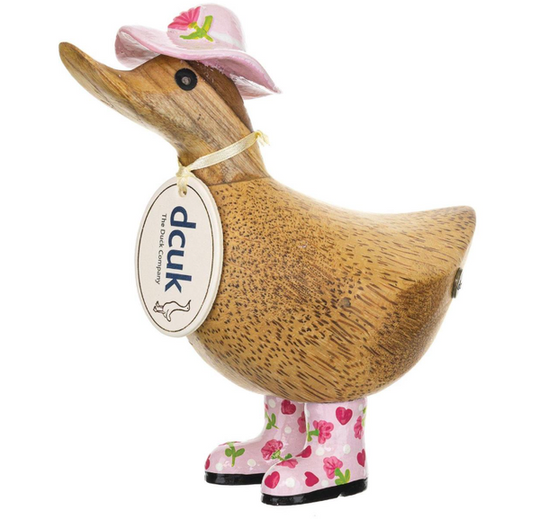 Floral Boot Hat Ducky