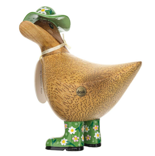Floral Boot Hat Ducky
