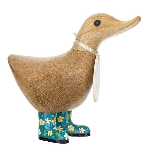 Floral Boot Ducky