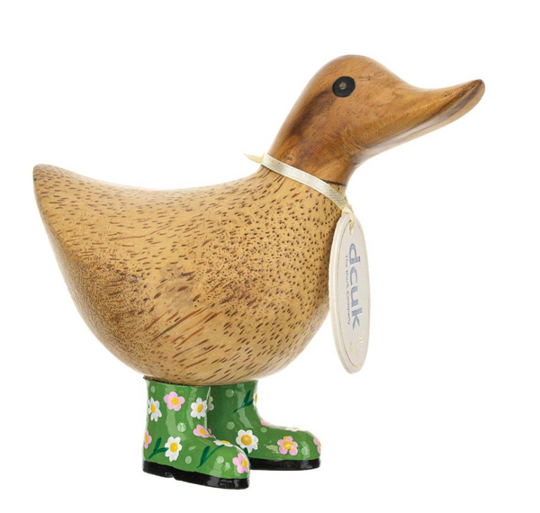 Floral Boot Ducky