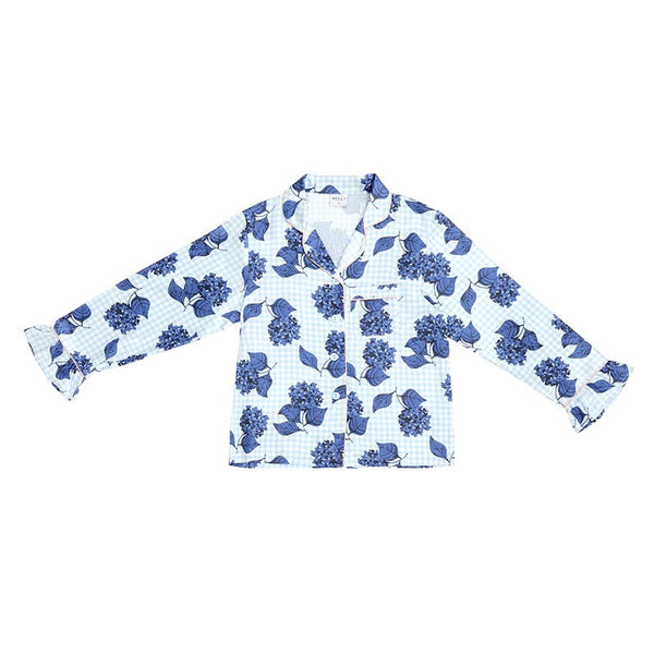 Blue Hydrangea Satin P.J.'s