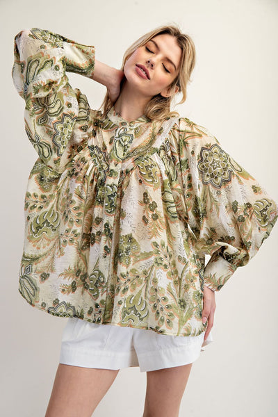 Leafy Green Shirt