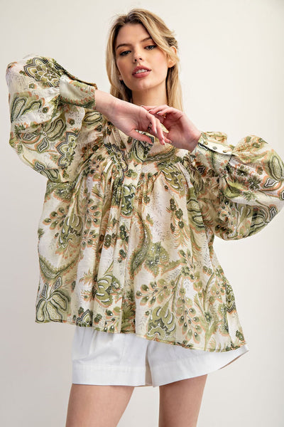 Leafy Green Shirt