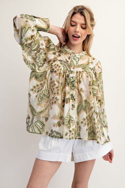Leafy Green Shirt