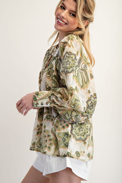 Leafy Green Shirt