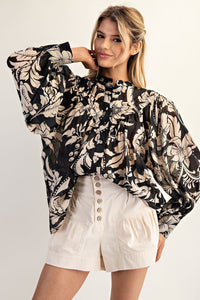 Fancy Floral Blouse
