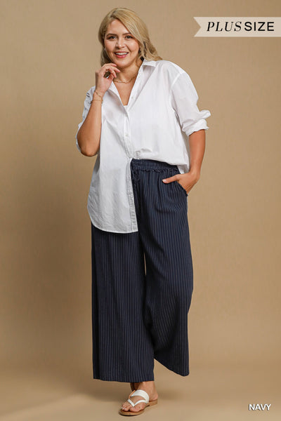 Pinstripe Pant+