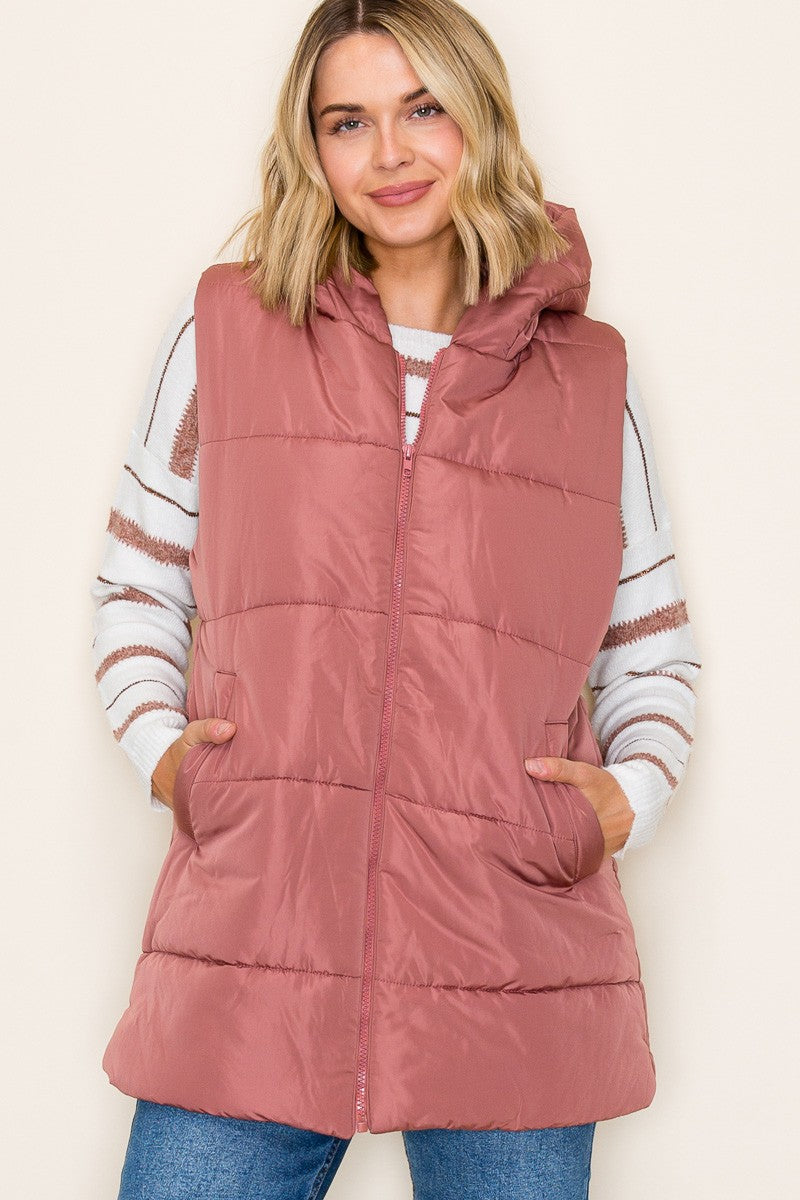Tunic Puffer Vest