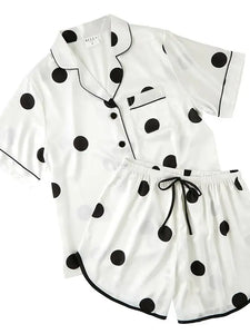 Blush Satin Pajama Set
