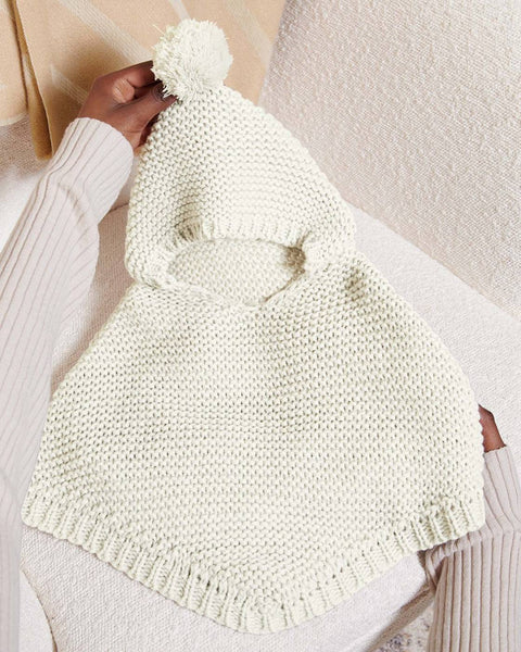 Knitted Baby Poncho