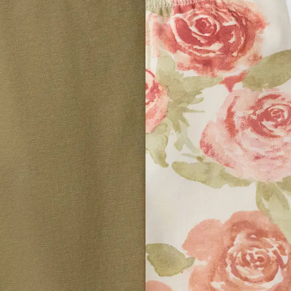 2 Pack Autumn Rose Leggings