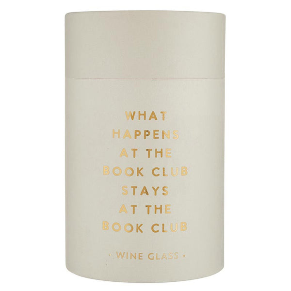 Stemless Wine Glasses-Book Club Collection