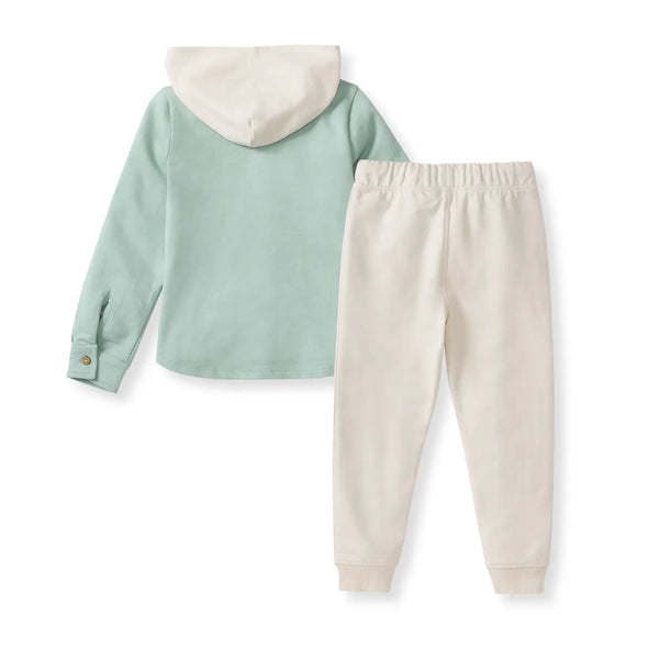 Hooded Shirt Set