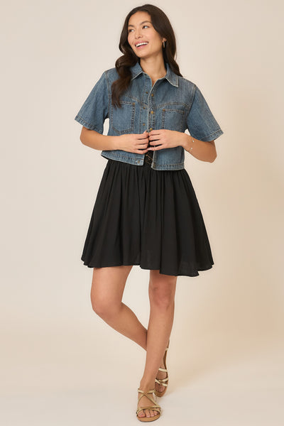 Delilah Denim Top