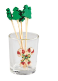 Christmas Icon Toothpick Caddy Sets