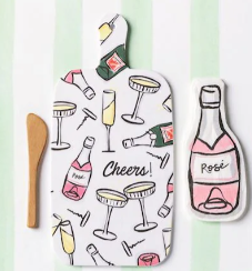 Bar Melamine Board & Napkin Set