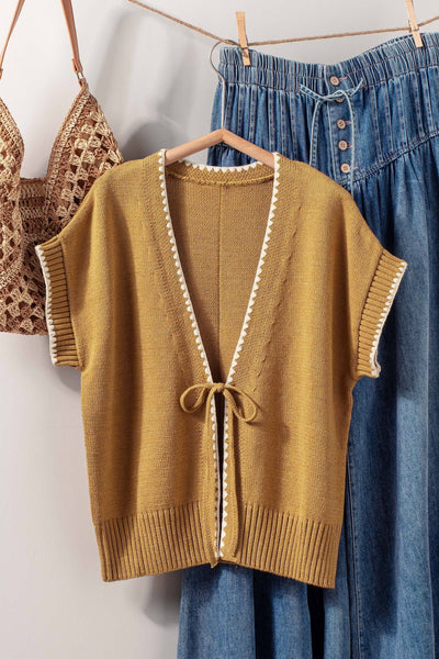 Crochet Boho Vest