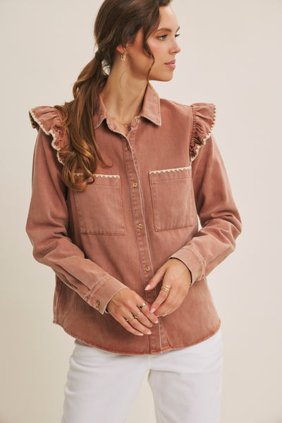 Bonnie Ruffle Shirt