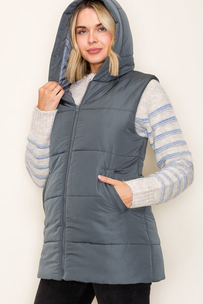 Tunic Puffer Vest