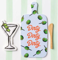 Bar Melamine Board & Napkin Set