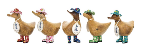 Floral Boot Hat Ducky