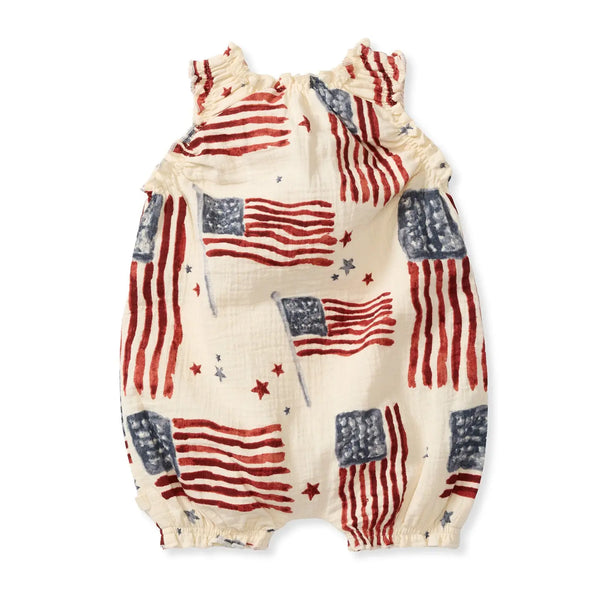 Flag Bubble Romper
