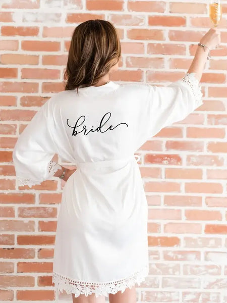 Bride Robe