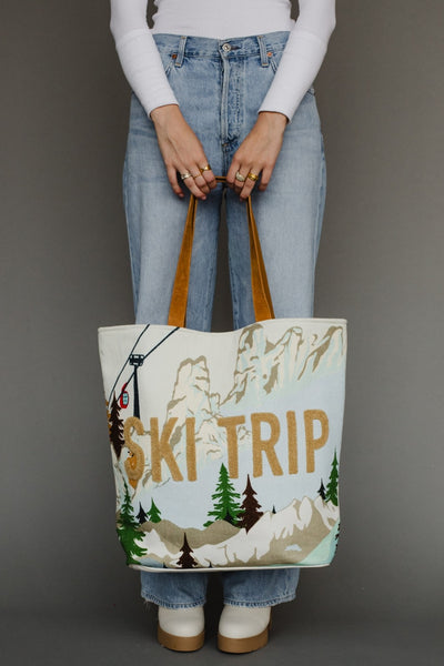 Ski Trip Tote Bag