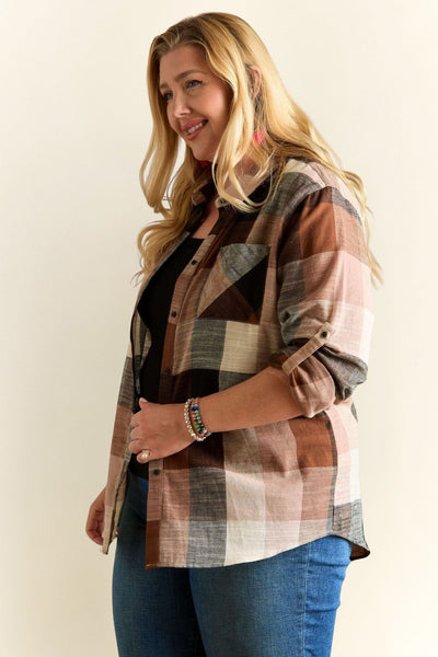 Chloe Check Shirt+